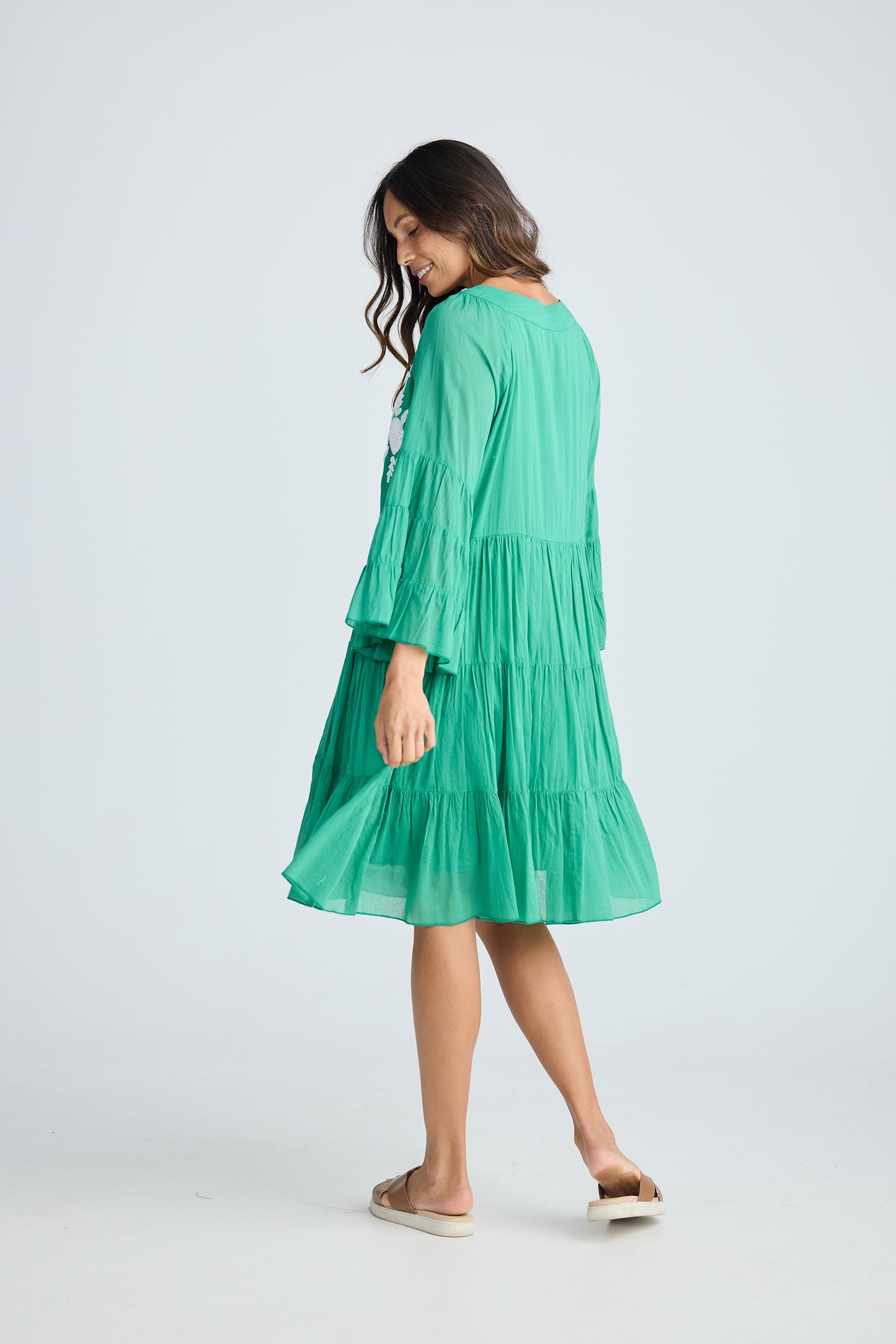 Jamaica Dress - Jade Green