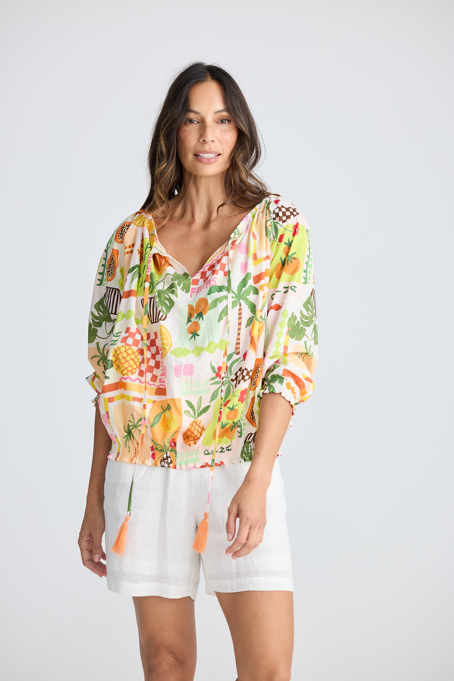 Seaside Top - Tropical Fiesta