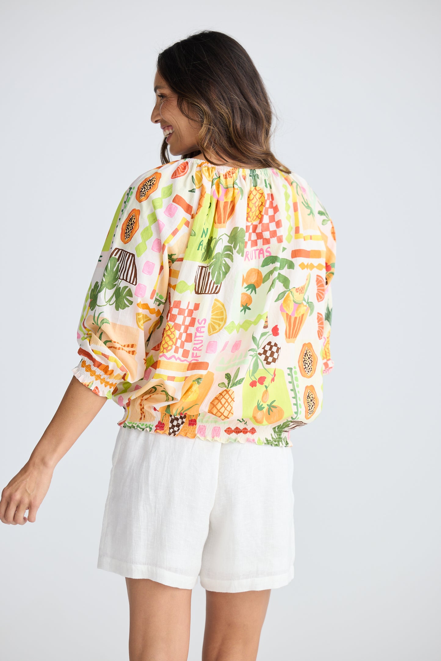 Seaside Top - Tropical Fiesta