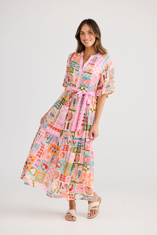 Lynwood Dress - Sardinia Summer