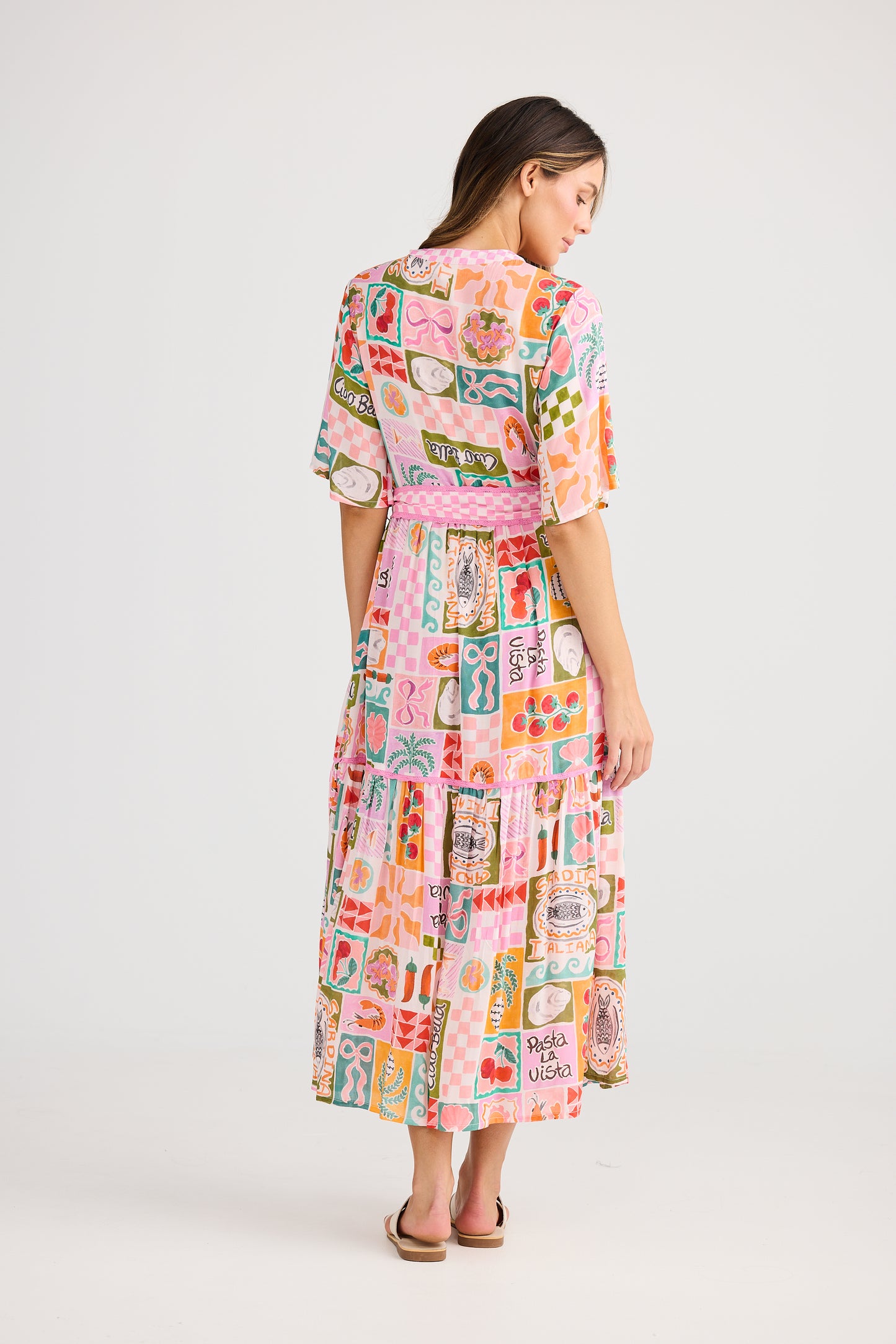 Lynwood Dress - Sardinia Summer