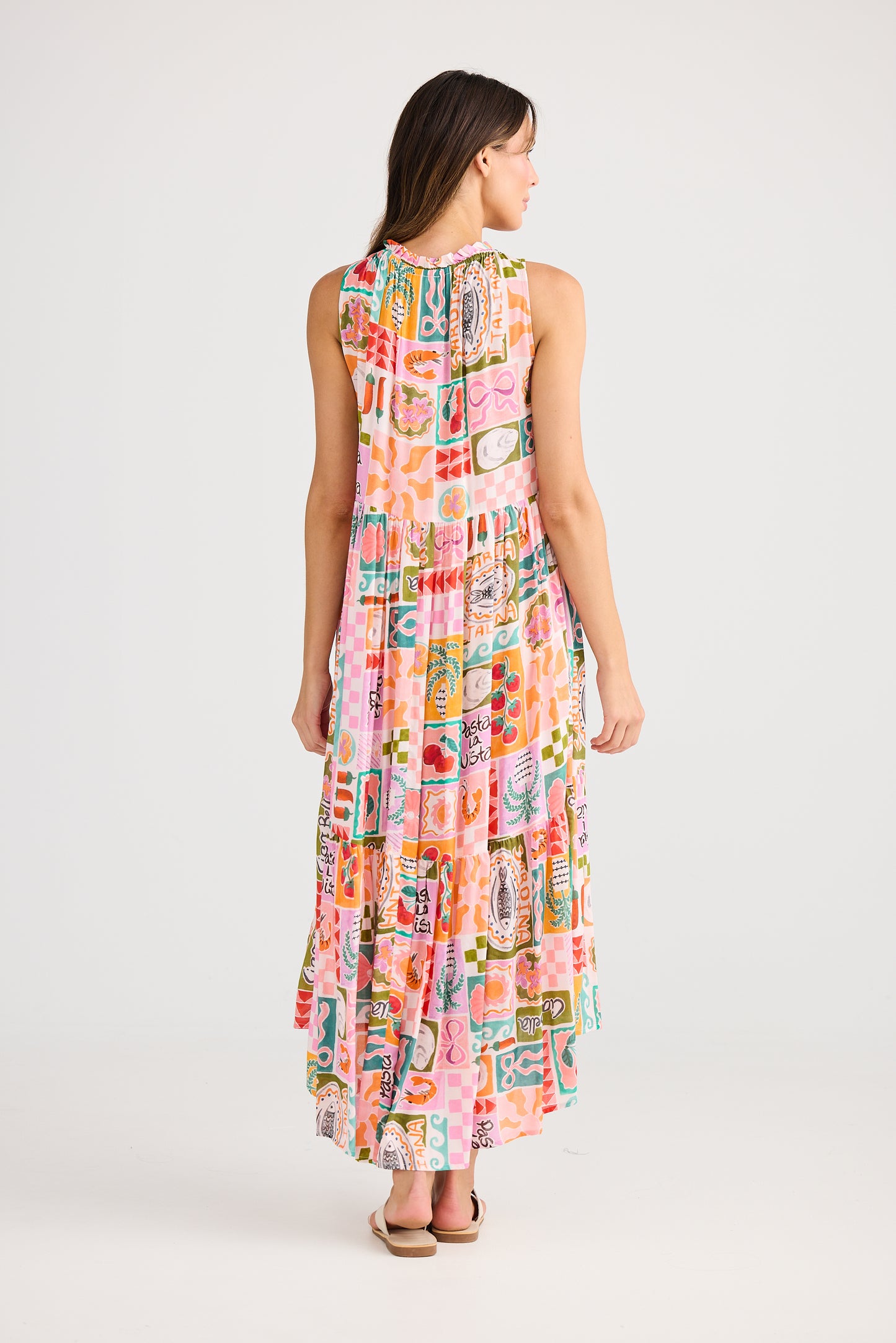 Margot Dress - Sardinia Summer
