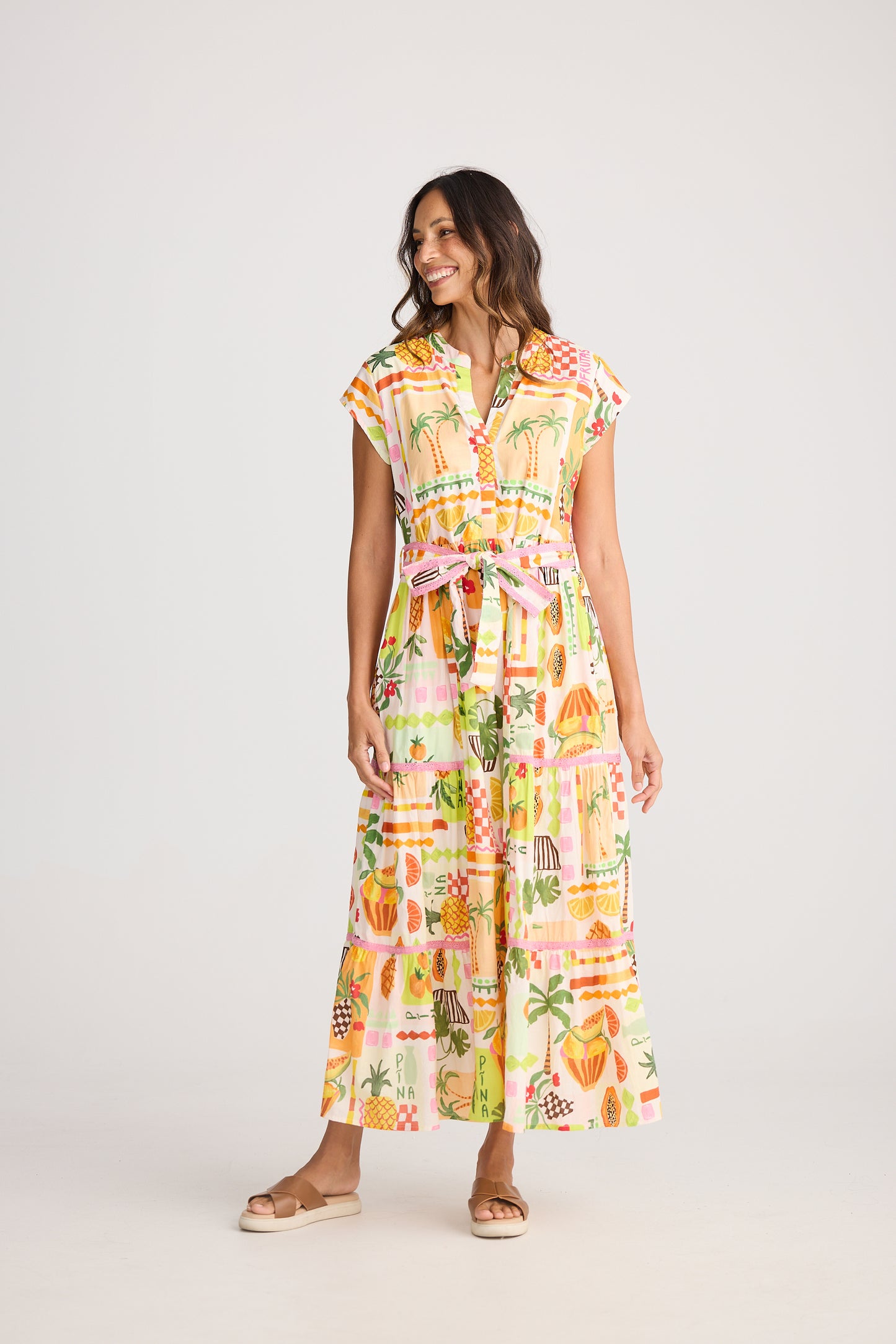 Avery Dress - Tropical Fiesta