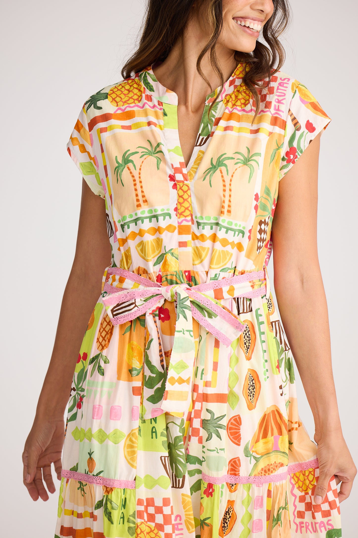 Avery Dress - Tropical Fiesta