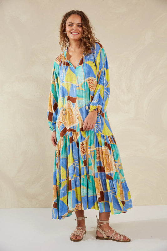 Haven Palermo Tiered Maxi Dress - Haven - Hey Layla Boutique