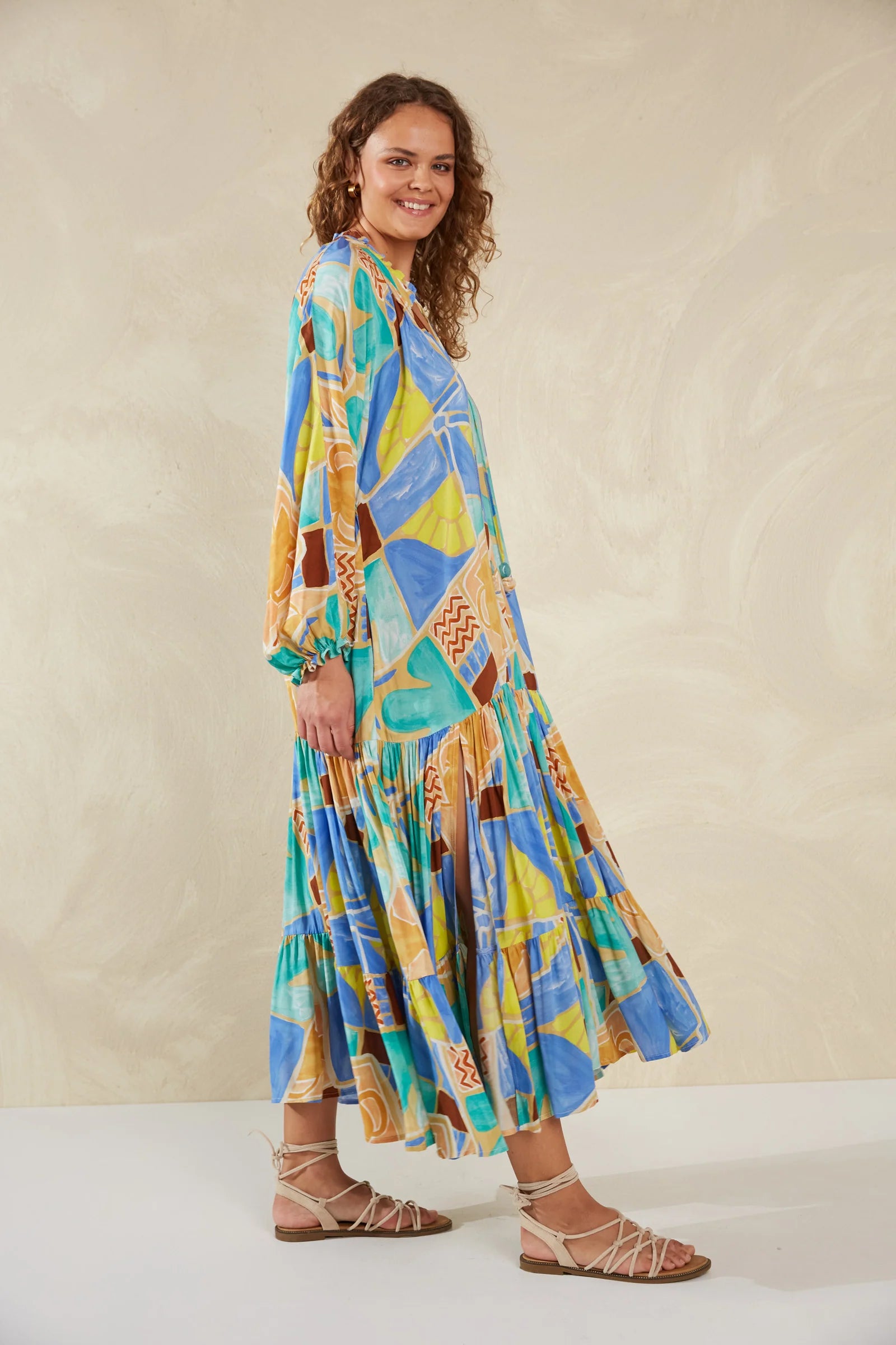 Haven Palermo Tiered Maxi Dress - Haven - Hey Layla Boutique