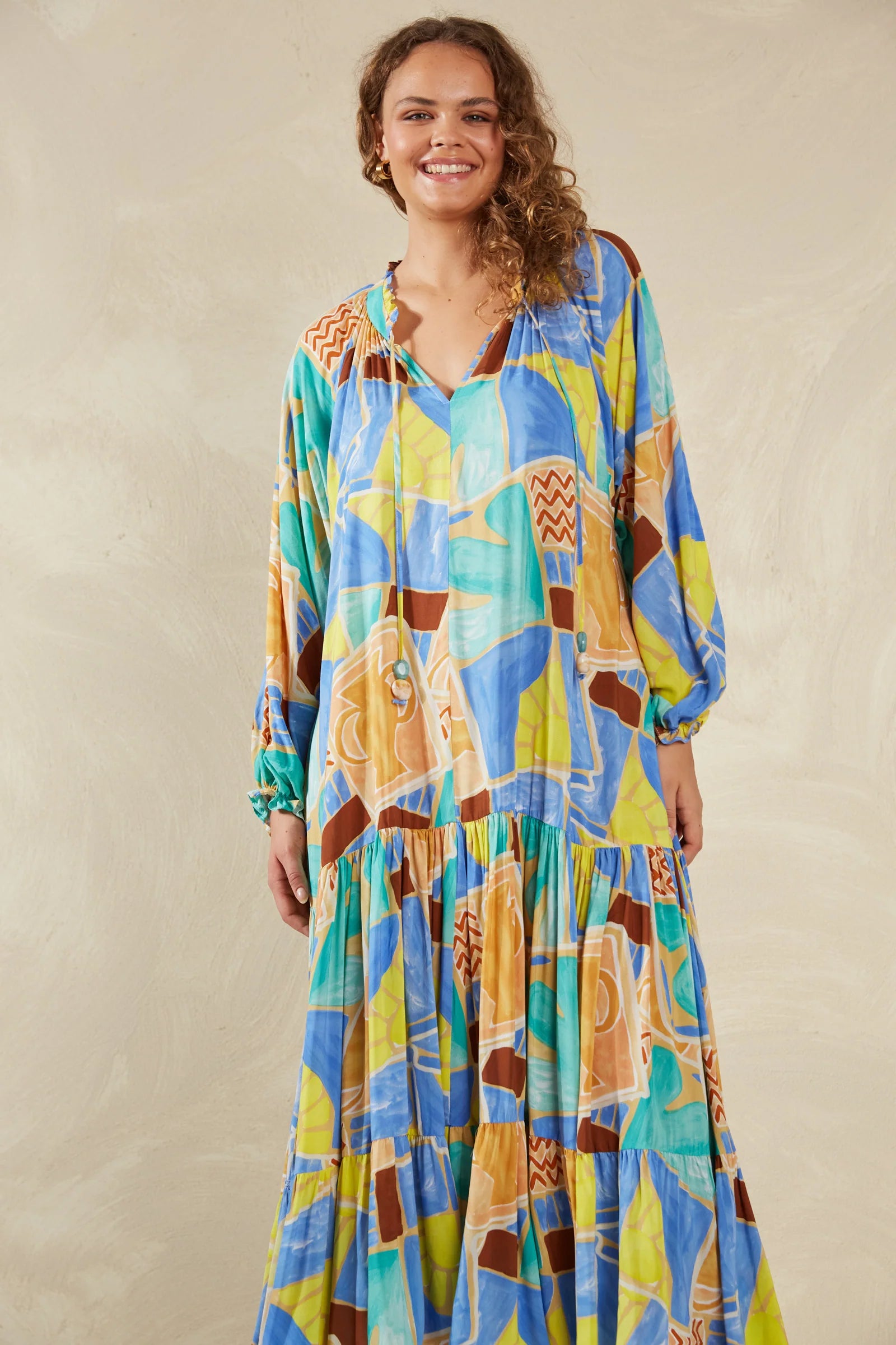Haven Palermo Tiered Maxi Dress - Haven - Hey Layla Boutique