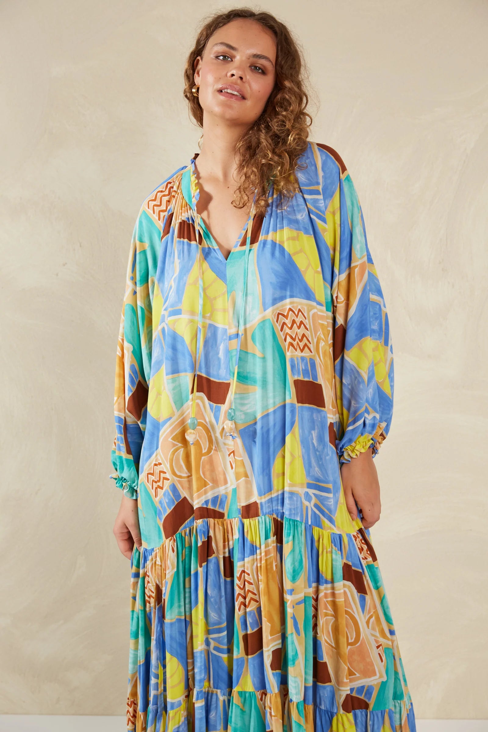 Haven Palermo Tiered Maxi Dress - Haven - Hey Layla Boutique