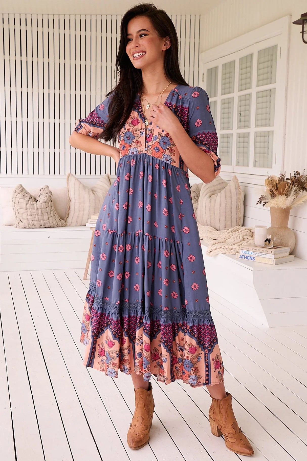 Eve Lace Midi - Laney