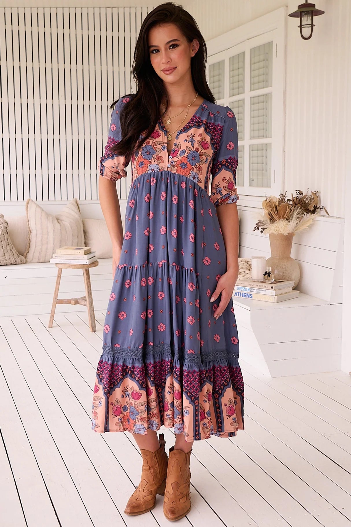 Eve Lace Midi - Laney