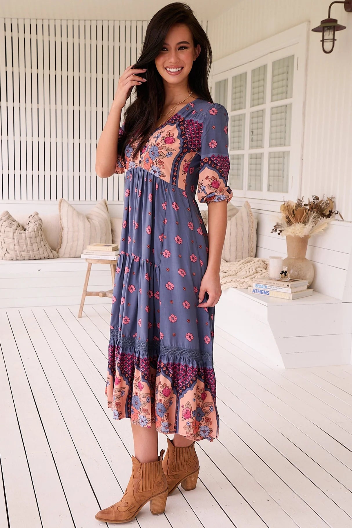 Eve Lace Midi - Laney