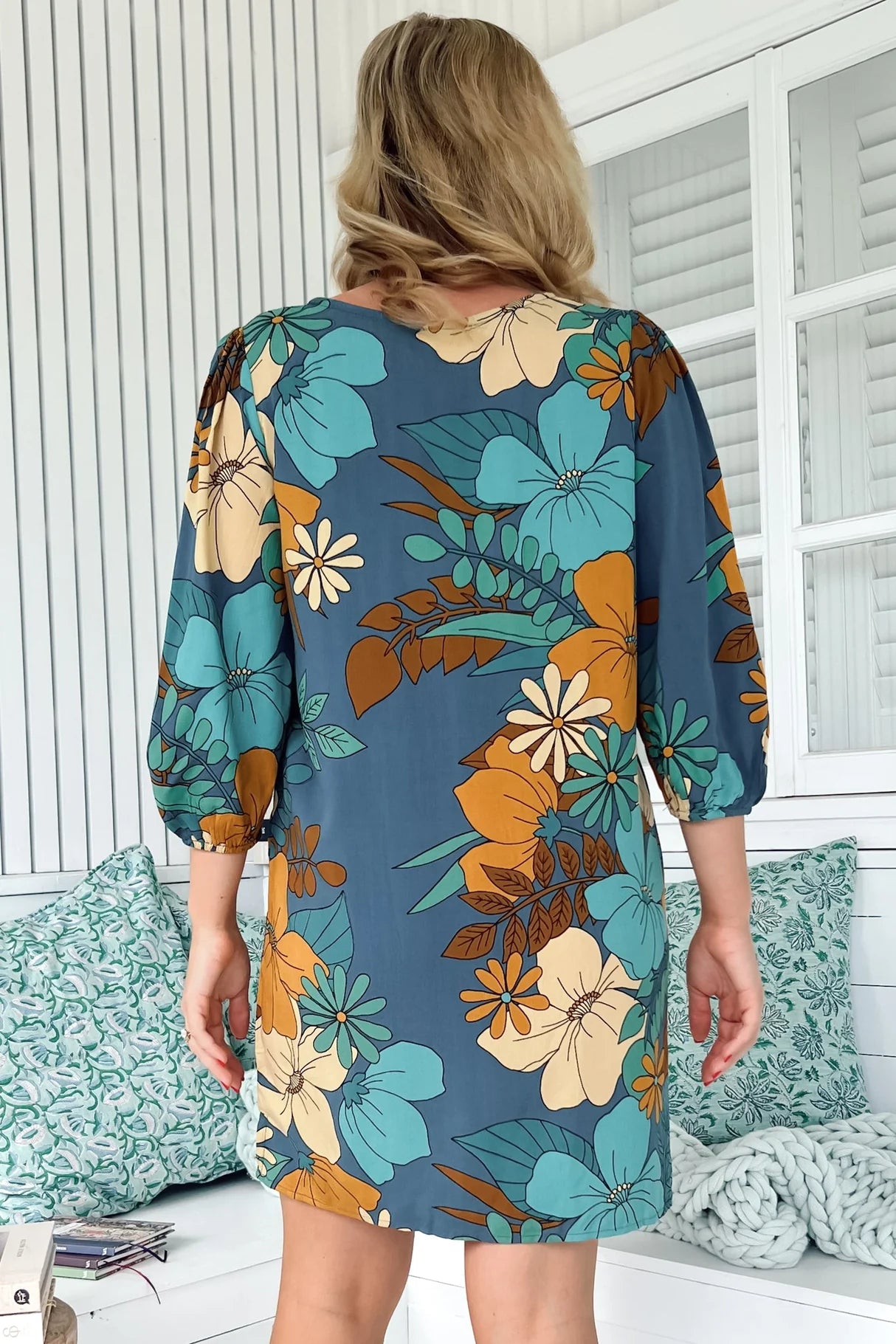 Lake Mini Dress - Stevie Print