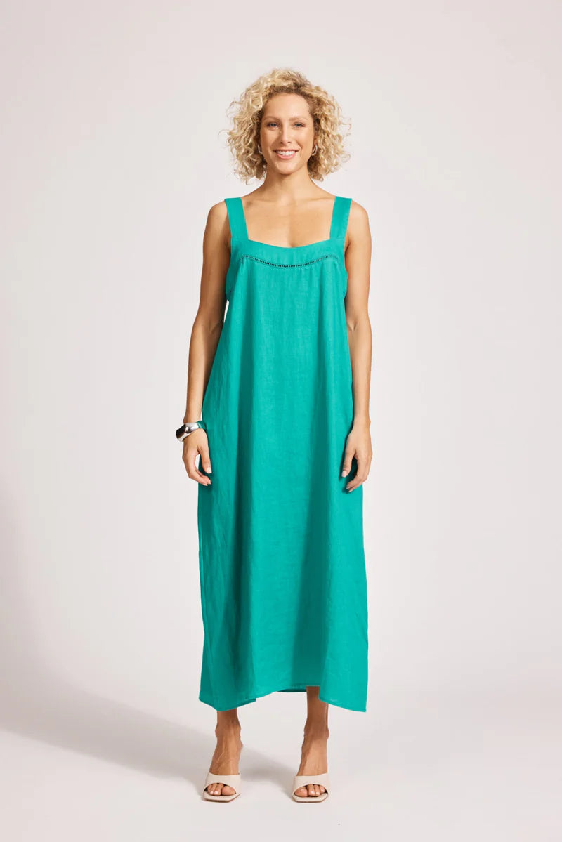 Miramar Tank Maxi Dress - Lagoon