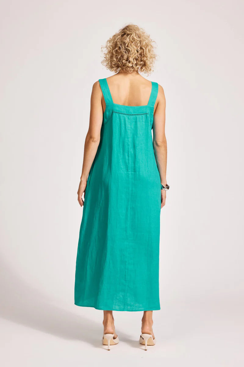 Miramar Tank Maxi Dress - Lagoon
