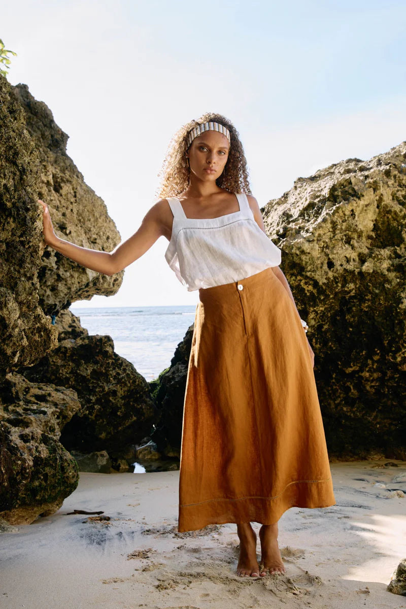 Miramar Tank - White