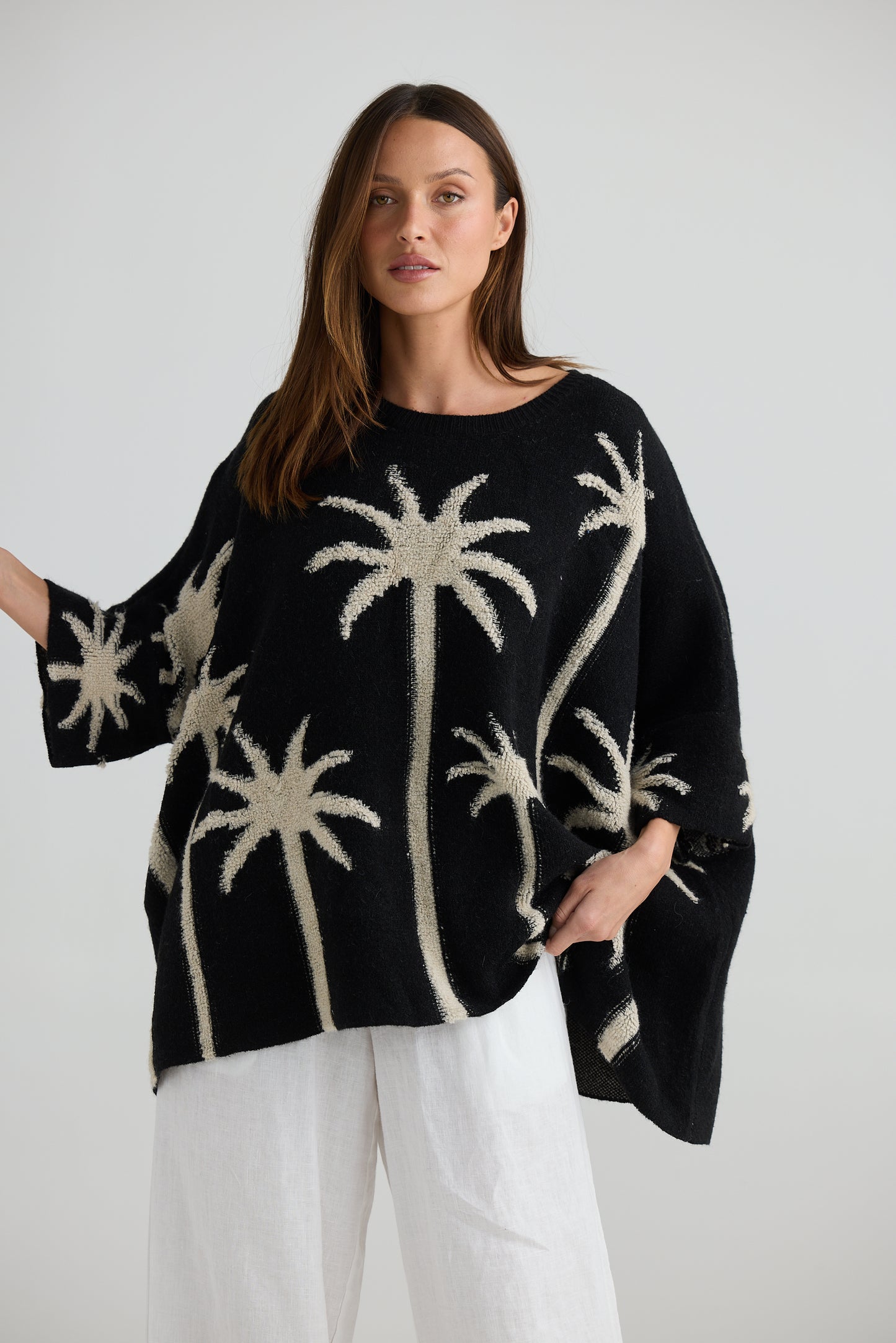 Palm Cove Knit - Black
