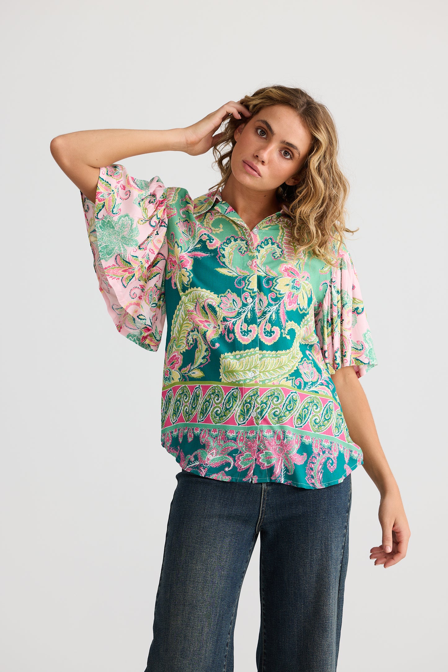 Rosa Shirt - Paisley Dream