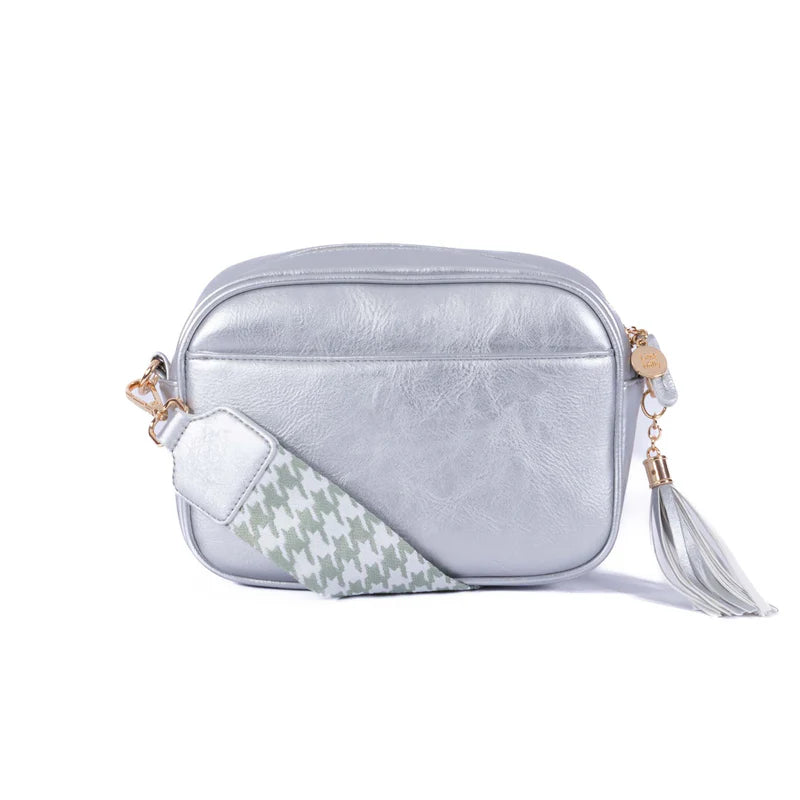 Sally Bag in Silver by Liv and Milly - Hey Layla Boutique