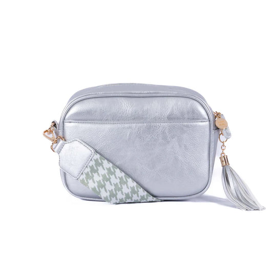 Sally Bag in Silver by Liv and Milly - Hey Layla Boutique