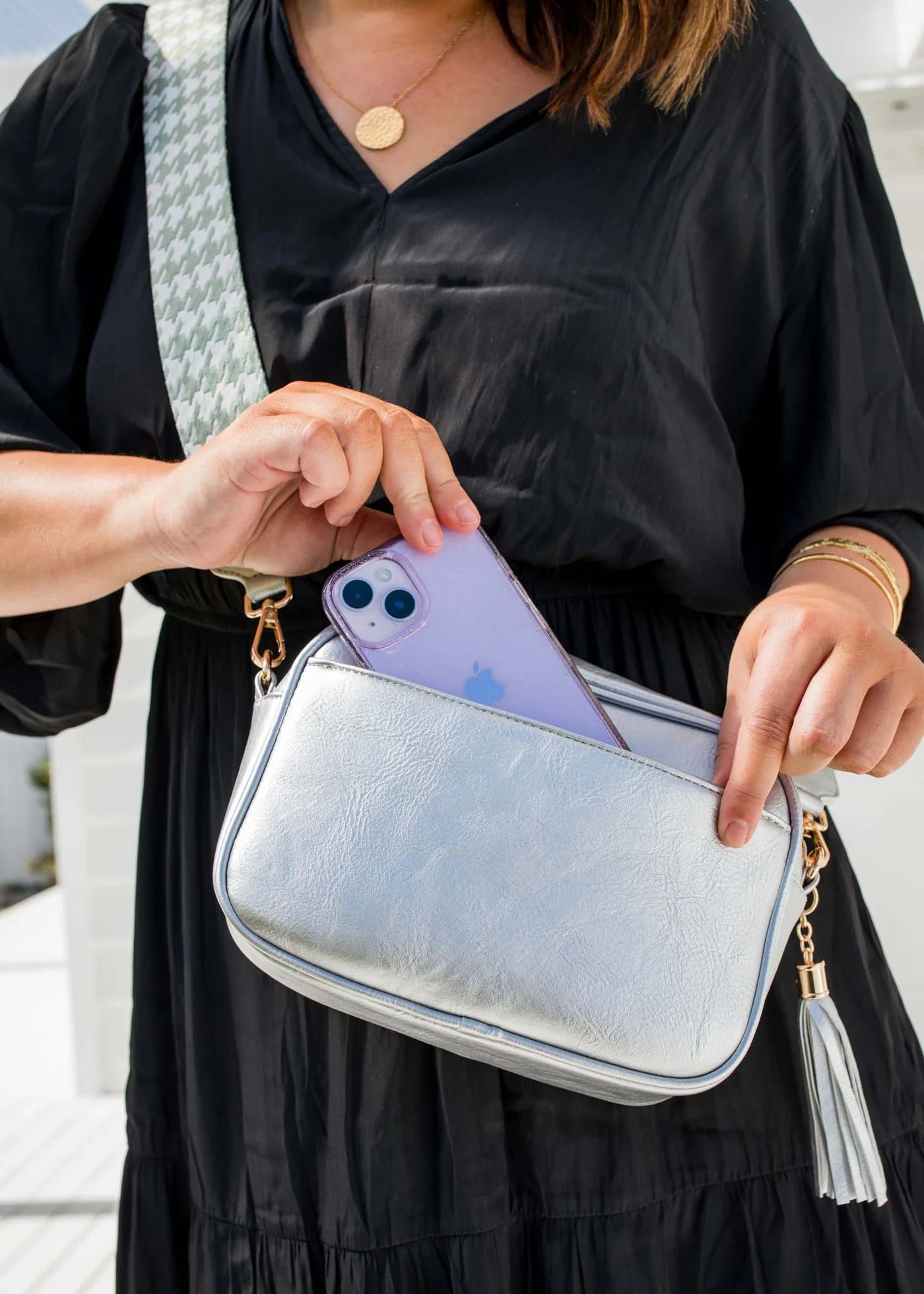 Sally Bag - Silver