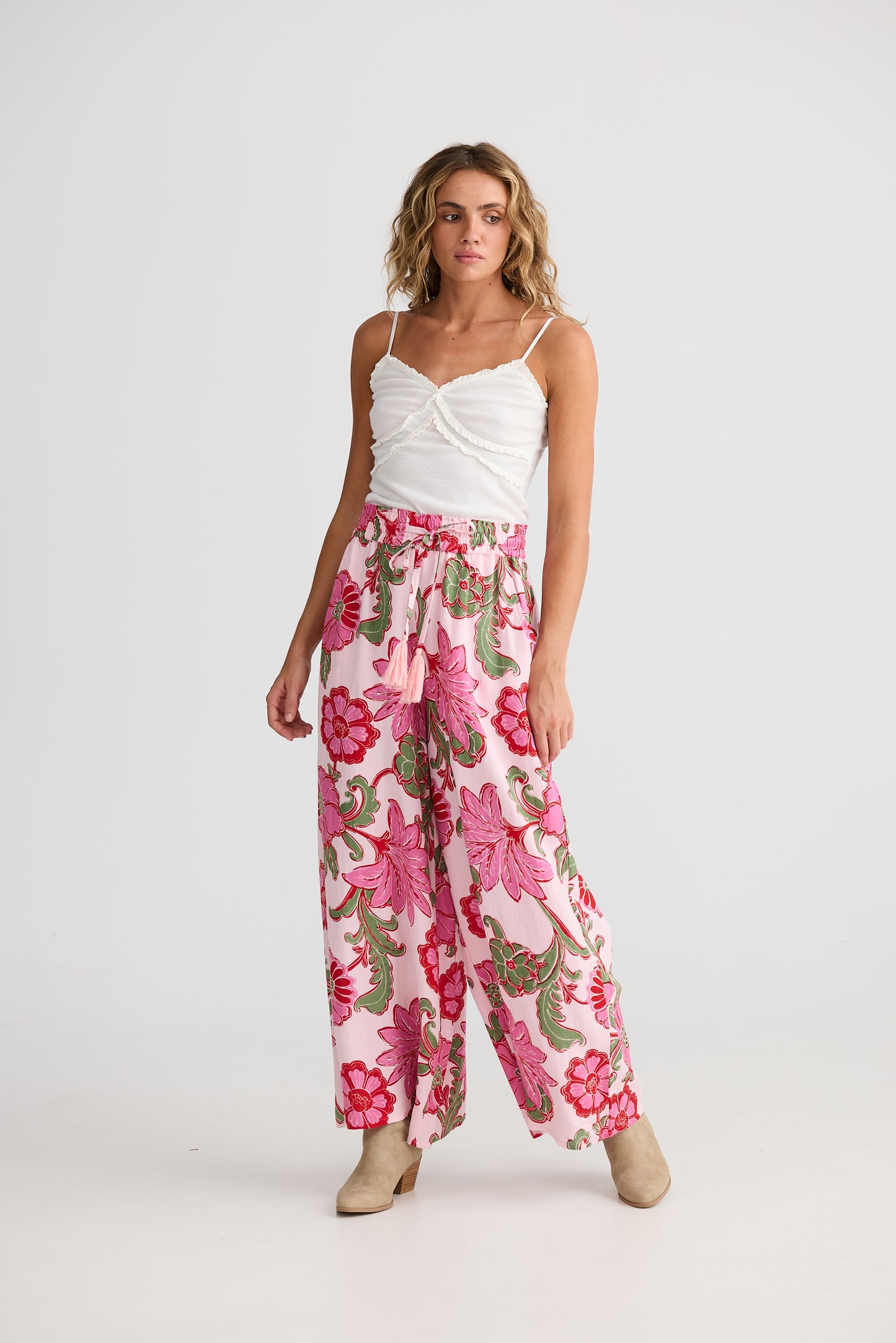 Freedom Pant - Pink Ibiza