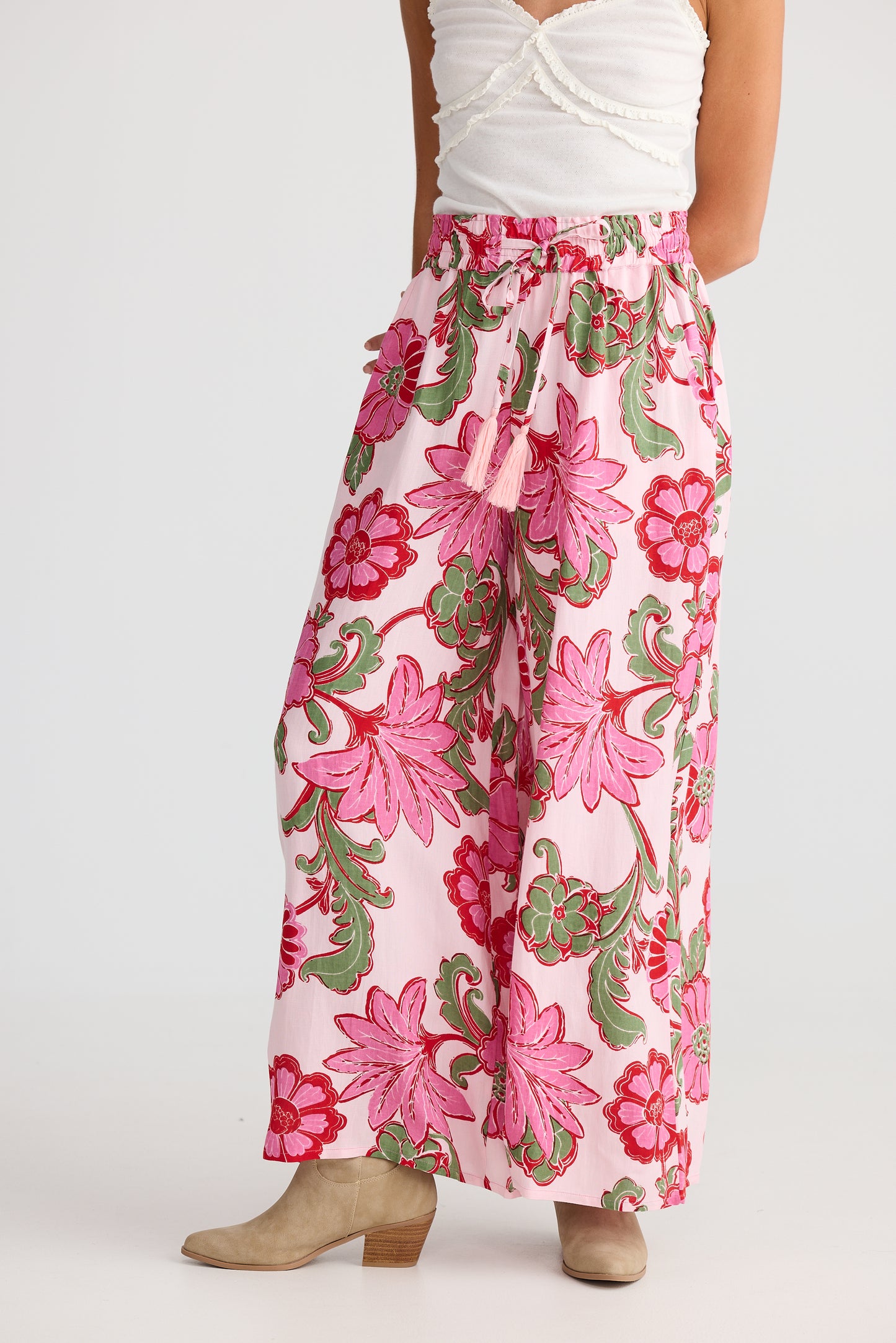 Freedom Pant - Pink Ibiza