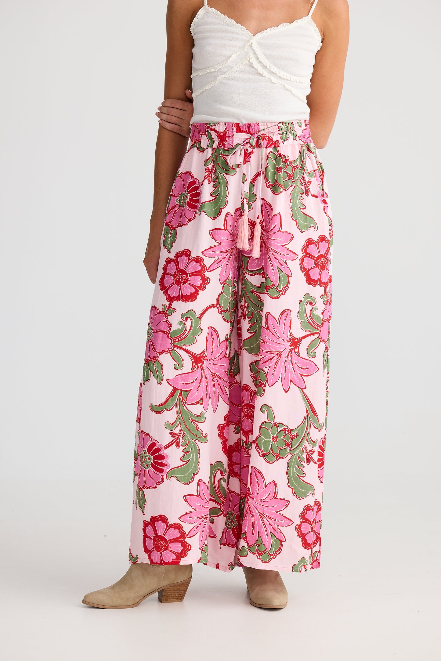 Freedom Pant - Pink Ibiza