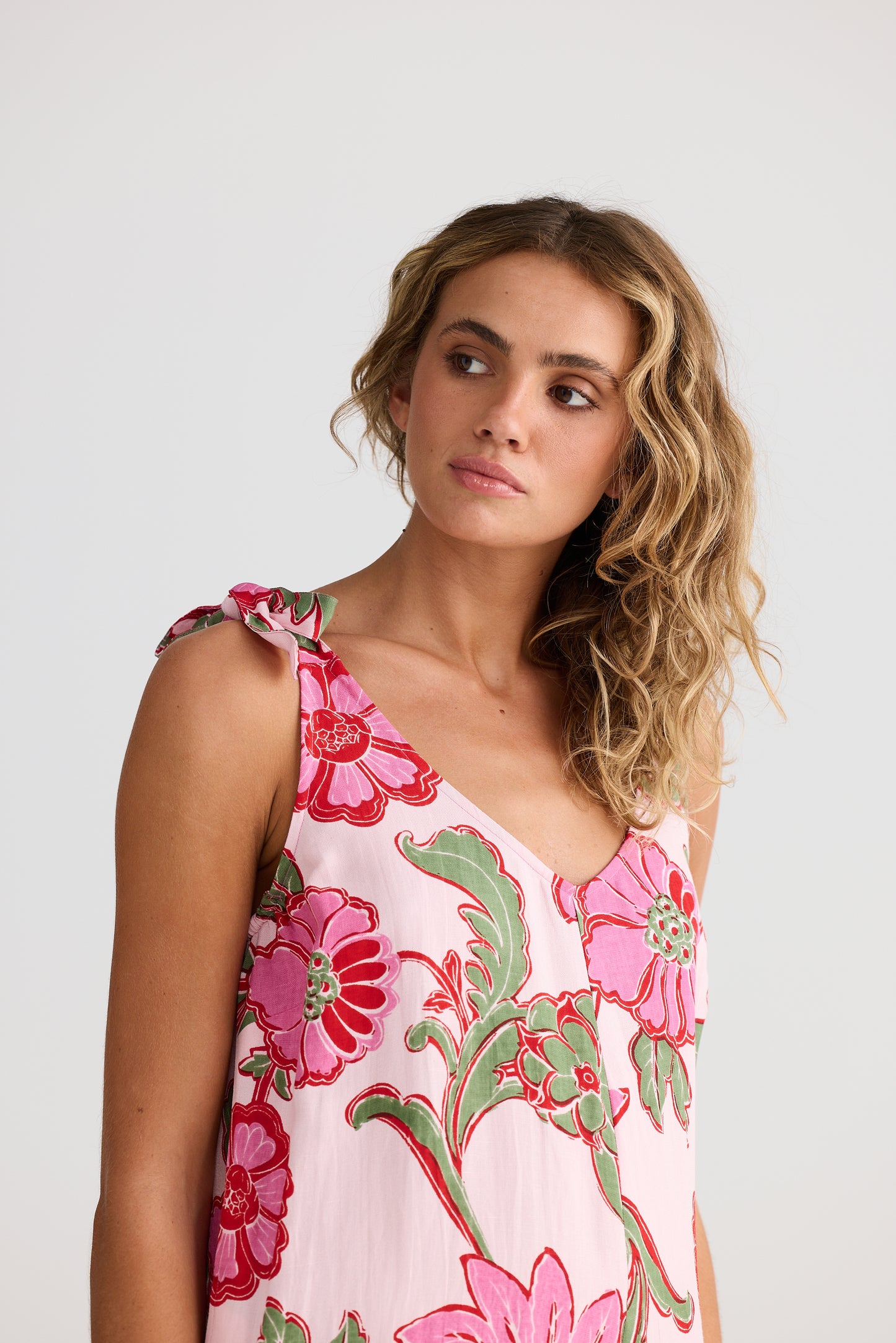 Temple Jumpsuit - Pink Ibiza
