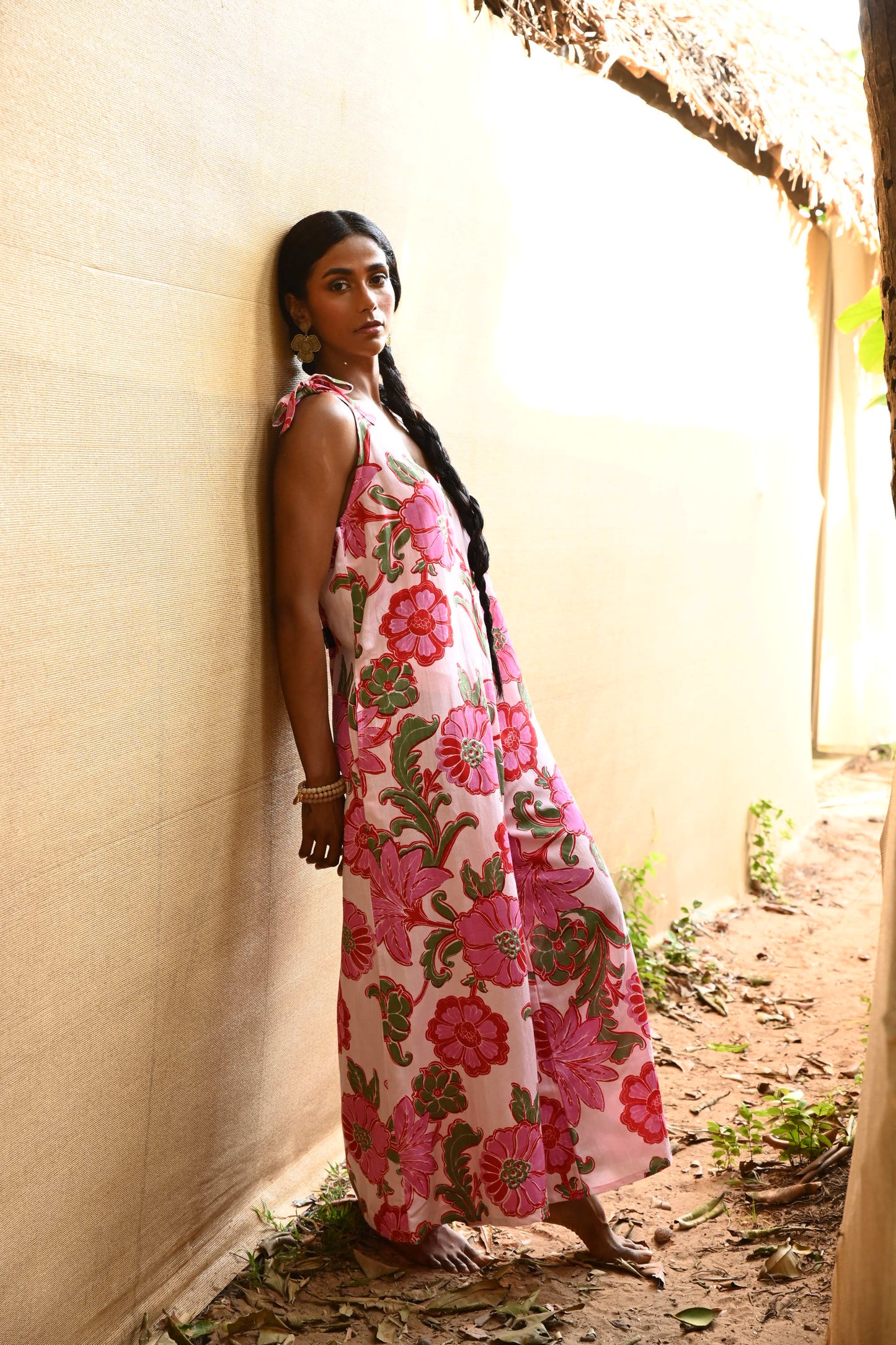 Temple Jumpsuit - Pink Ibiza