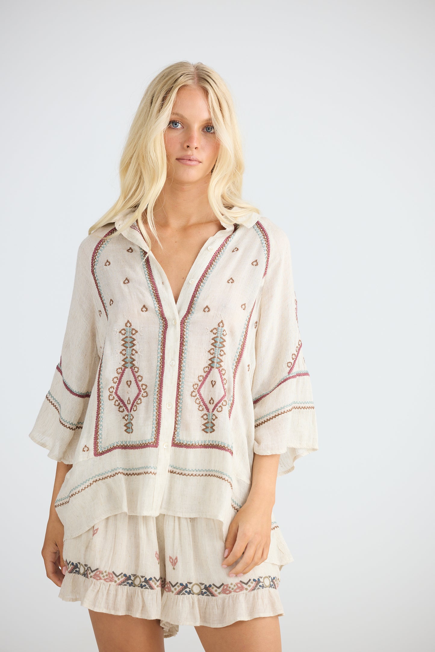 Ithika Shirt - Light Natural