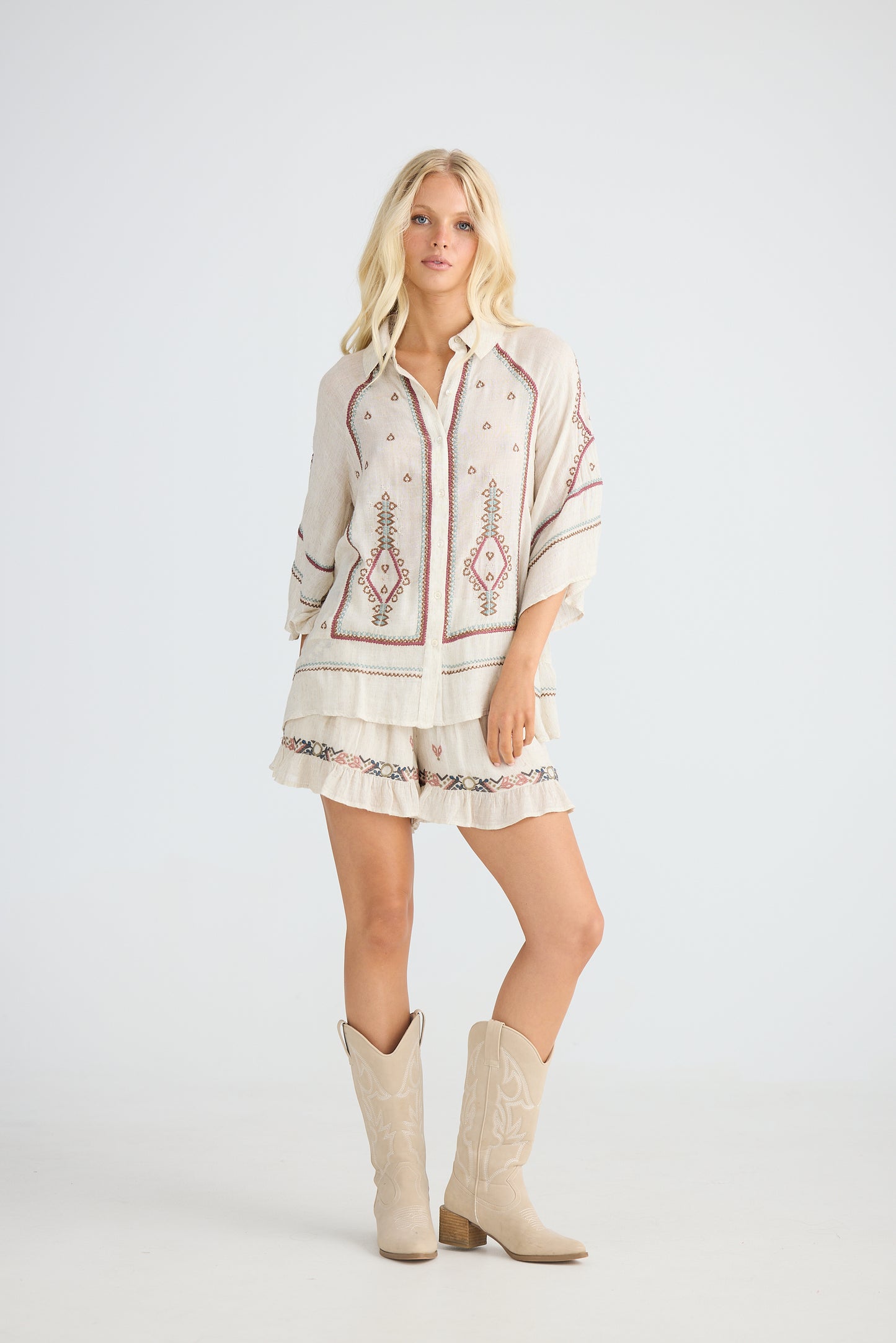 Ithika Shirt - Light Natural