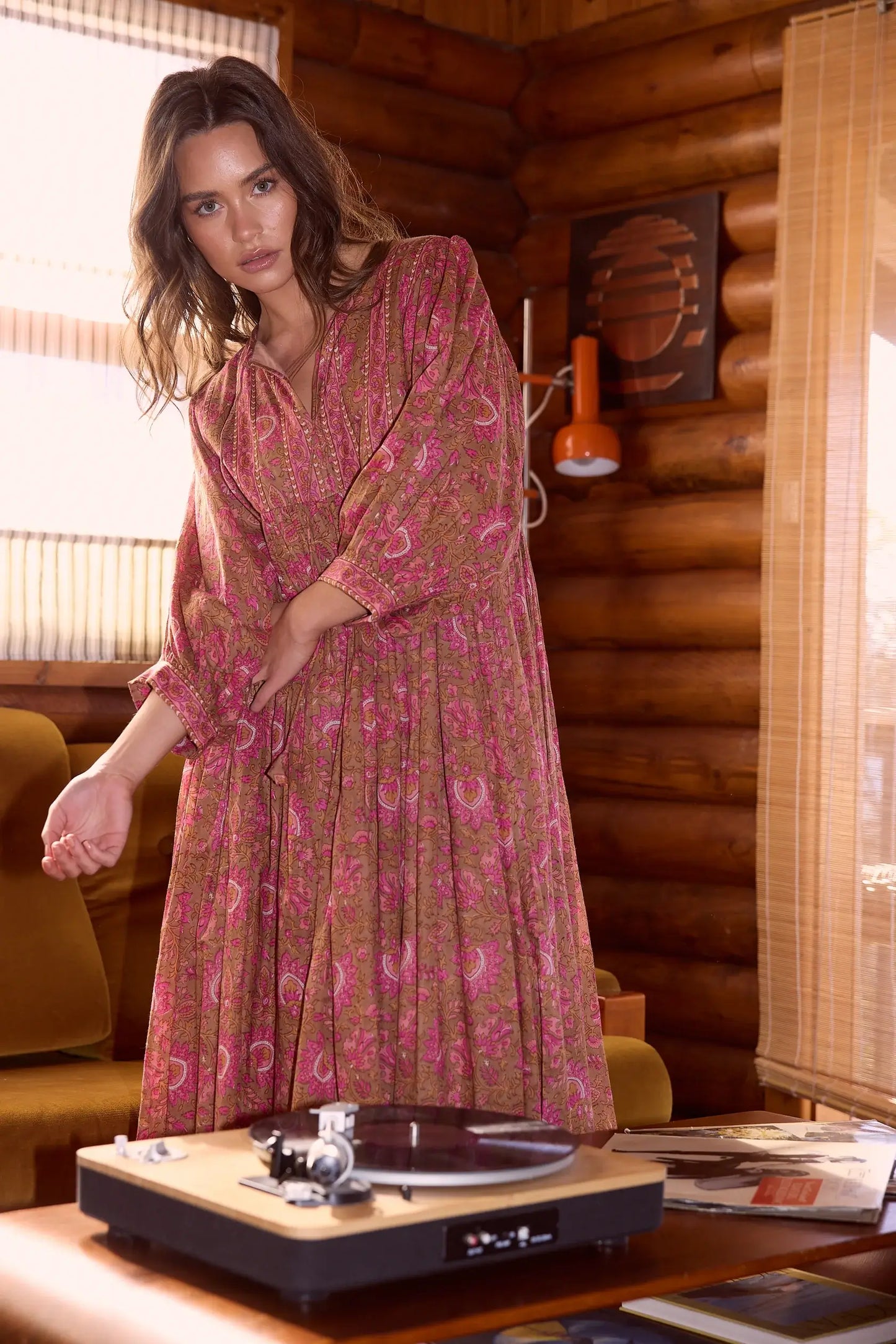 Wisteria Dress - Autumn Spritz