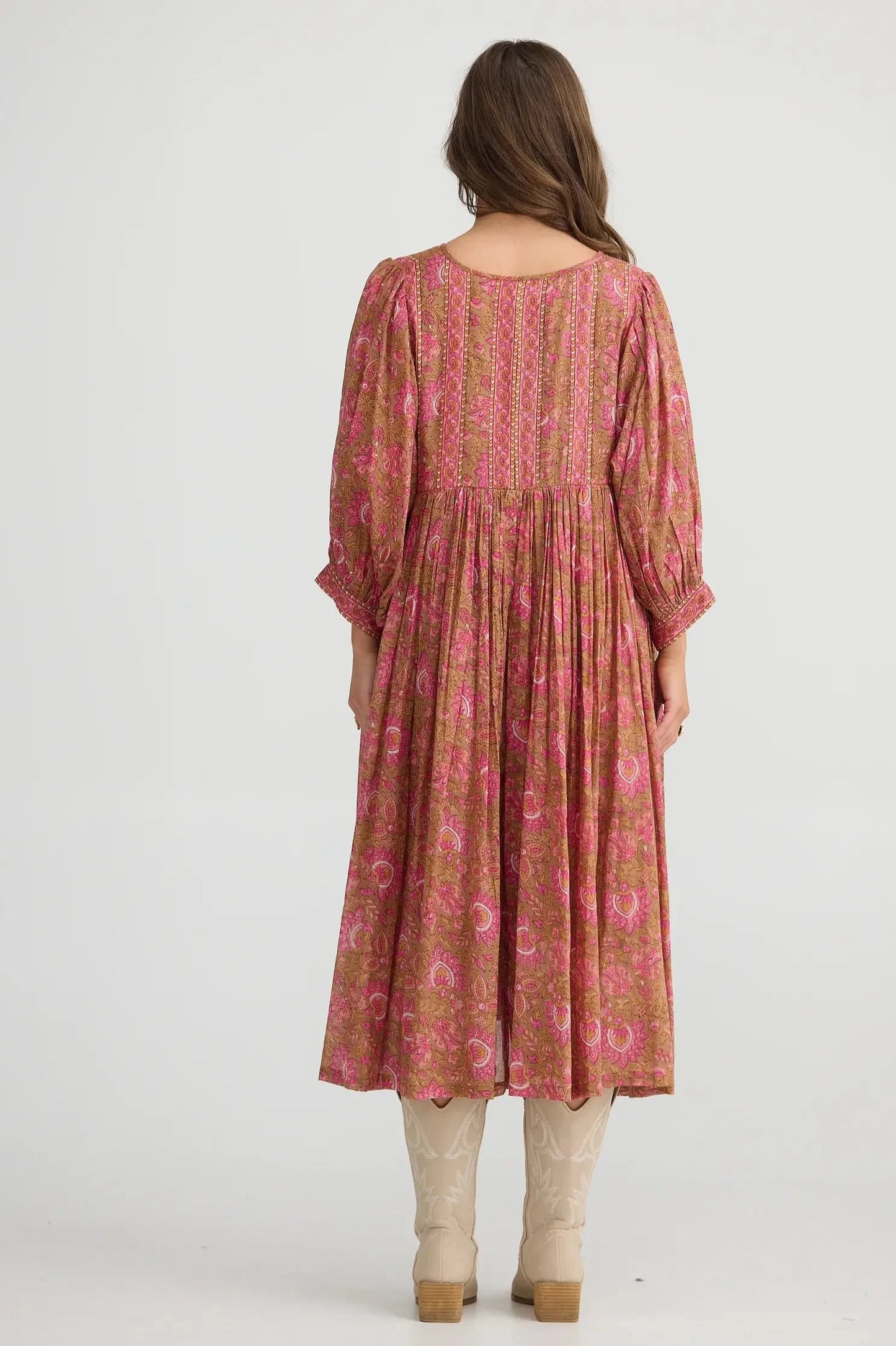 Wisteria Dress - Autumn Spritz