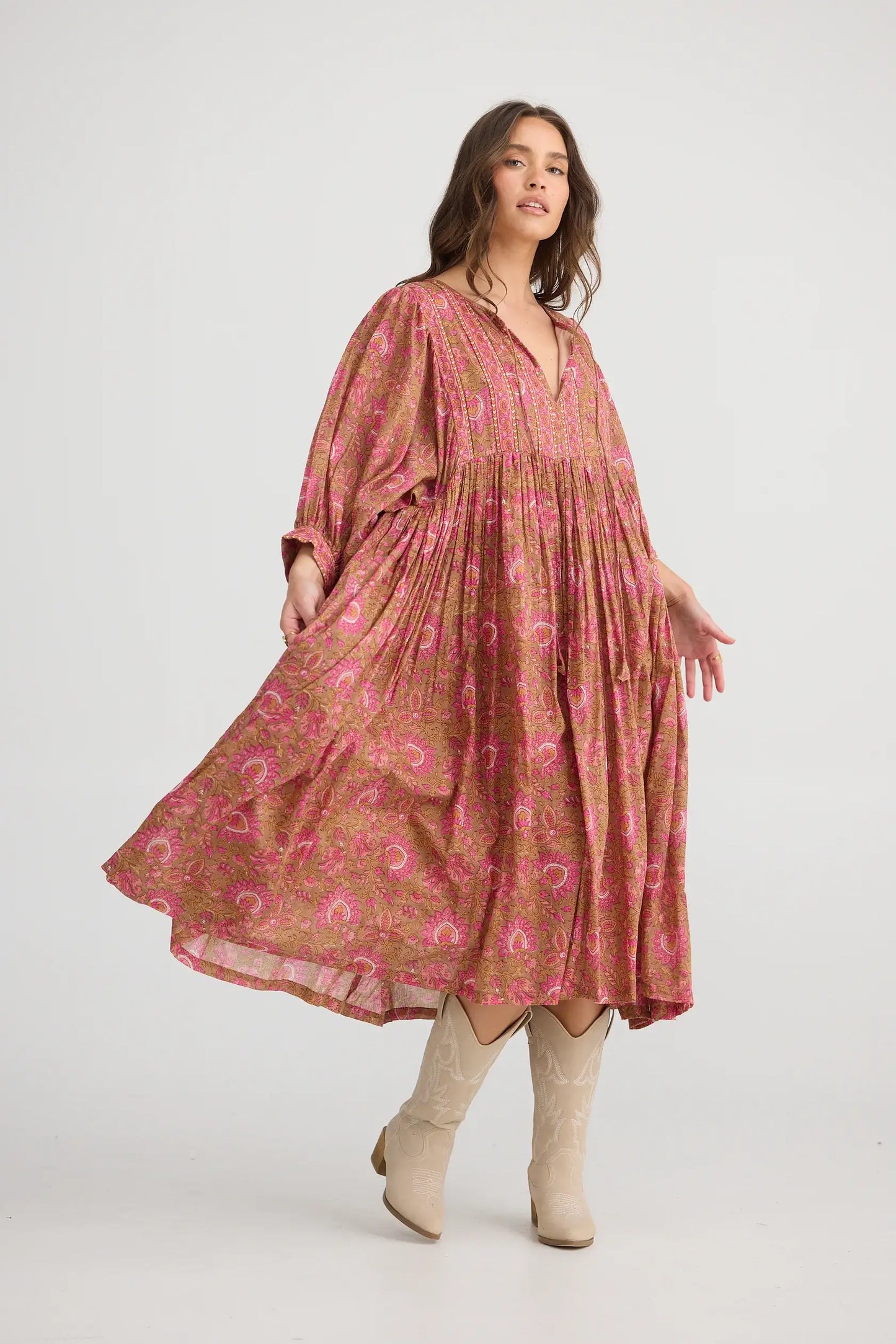 Wisteria Dress - Autumn Spritz