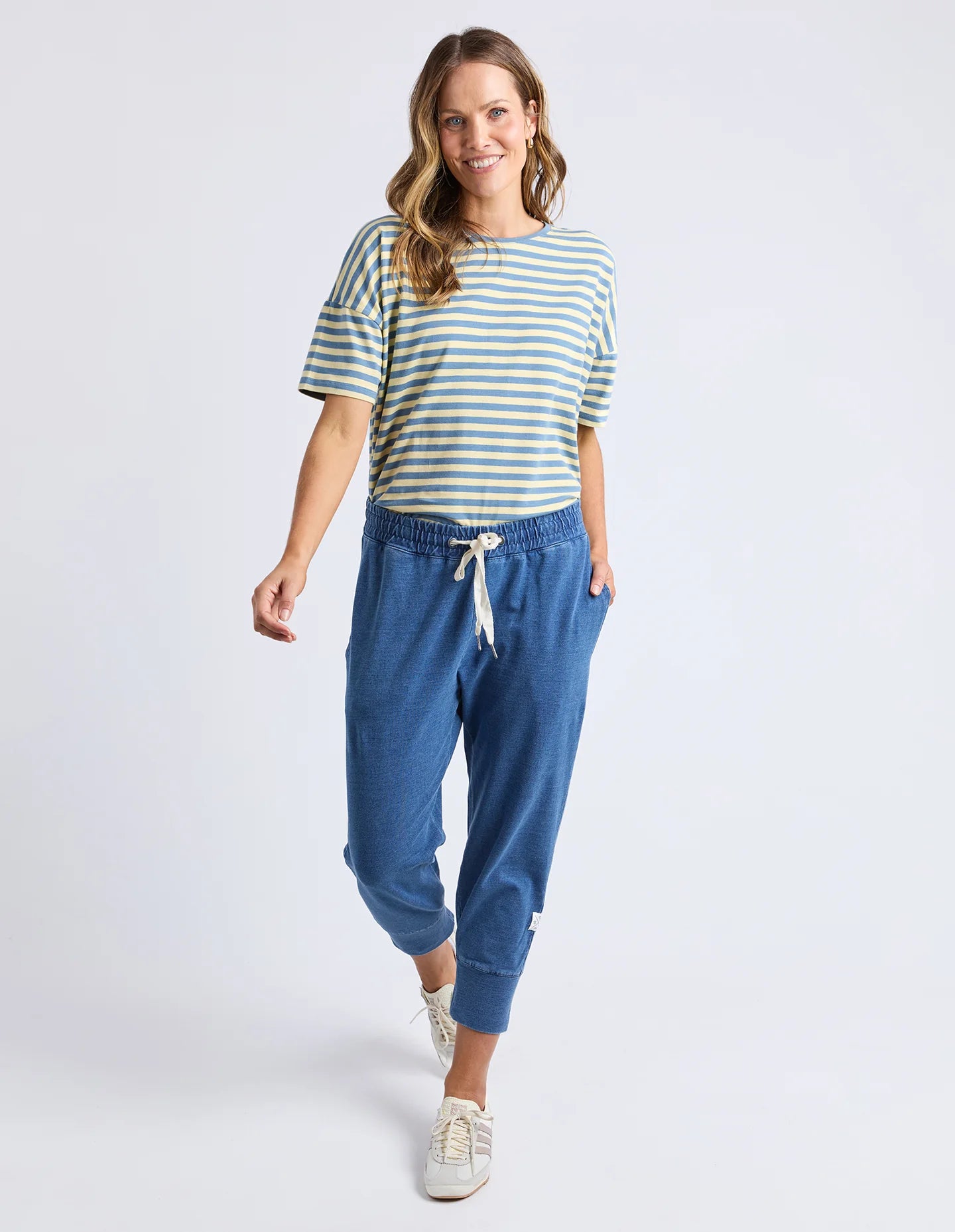 Brunch Pant -  Blue Denim Look