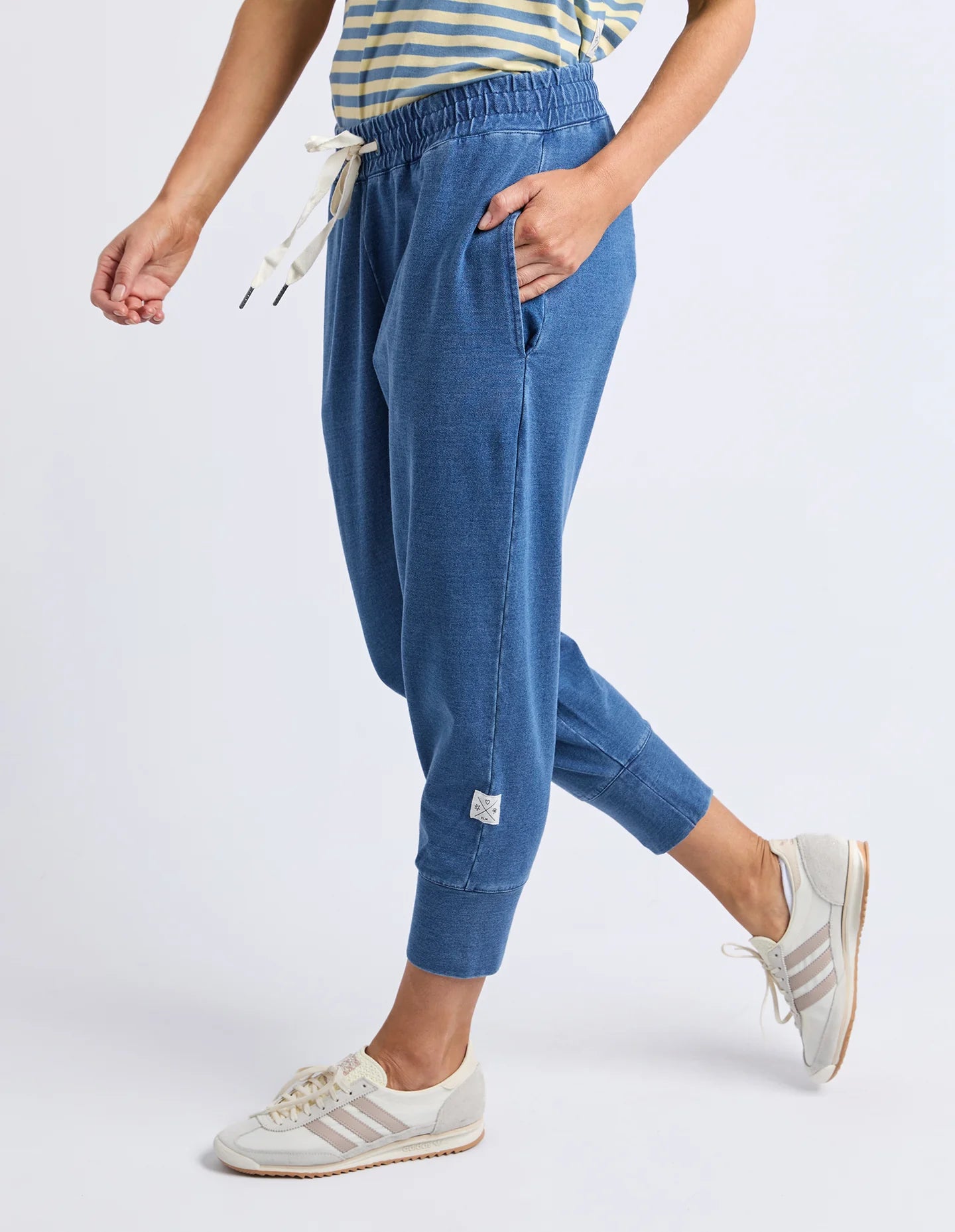 Brunch Pant -  Blue Denim Look