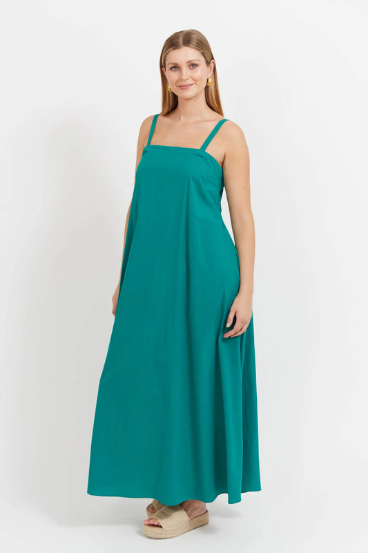 Santos Convertible Tank Maxi - Teal