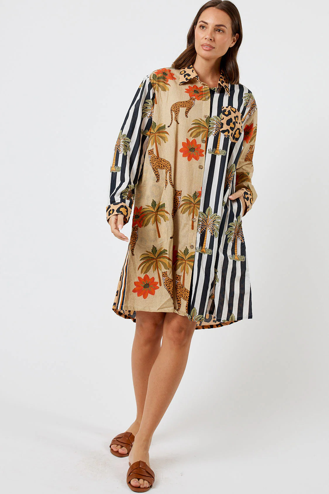 Congo Shirtmaker - Natural Multi