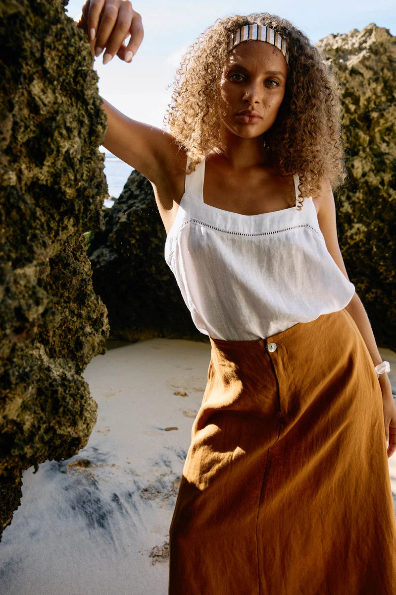 Miramar Tank - White