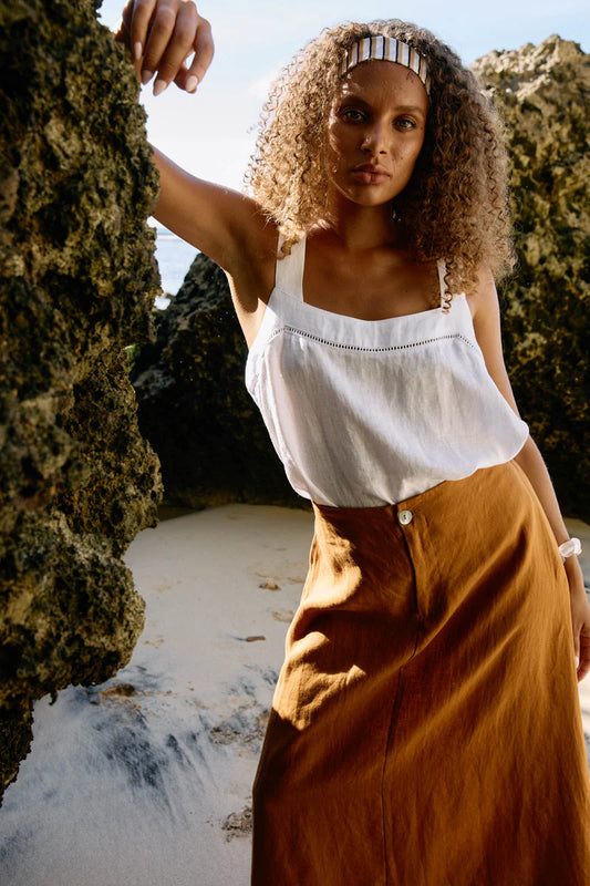 Miramar Tank - White