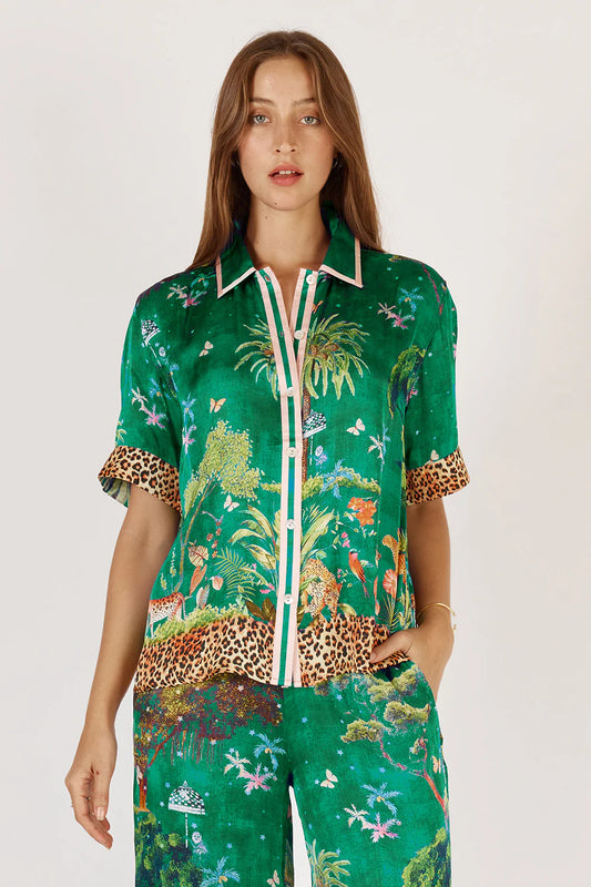 Mataram Shirt - Emerald