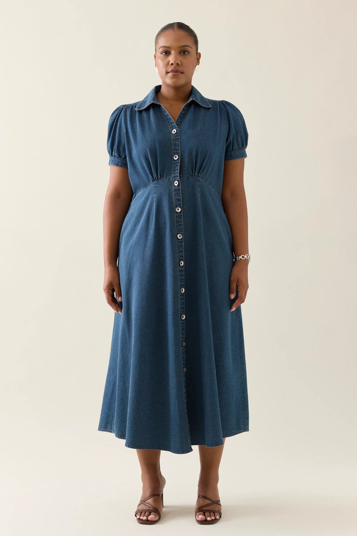 Sofie Denim Maxi - Drift